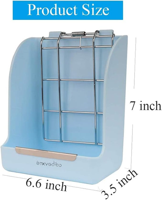 Rabbit Hay Feeder, Large Capacity Bunny Hay Rack for Rabbits, Guinea Pigs, Chinchillas, Small Animals, Hay Dispenser