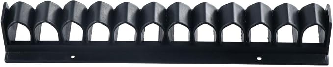 Leadigol Horse Whip/Crop Holder, Wall Mounted Whip Rack Horse Whip Crop Holder Rack, 12 Tack Storage Rack,Holds up to 12 Whips or Crops