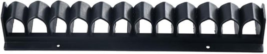 Leadigol Horse Whip/Crop Holder, Wall Mounted Whip Rack Horse Whip Crop Holder Rack, 12 Tack Storage Rack,Holds up to 12 Whips or Crops