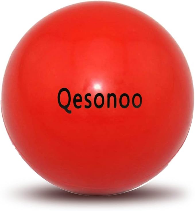 Dog Balls Indestructible,Solid Rubber Bouncy for Dogs Aggressive Chewers Large Breed,Non-Toxic&Floating&High Elasticity,Durable Fetch Ball Medium to Chew,Play and Training. (Red)