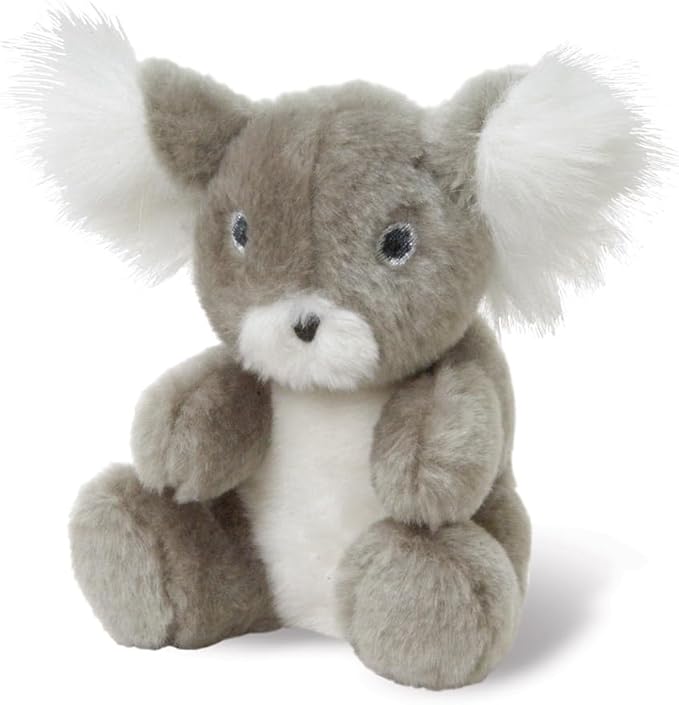 Jeffers Pet Down Under Koala Plush Squeaker Dog Toy, 6" - Soft Plush Squeaky Koala Dog Toy for Puppies & Small Dogs, Interactive Fetch, Cuddle, Light Chew, Gray Stuffed Pet Toy, Pet Gift, Indoor Play