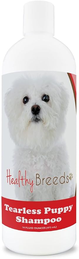 Healthy Breeds Bichon Frise Tearless Puppy Dog Shampoo 16 oz