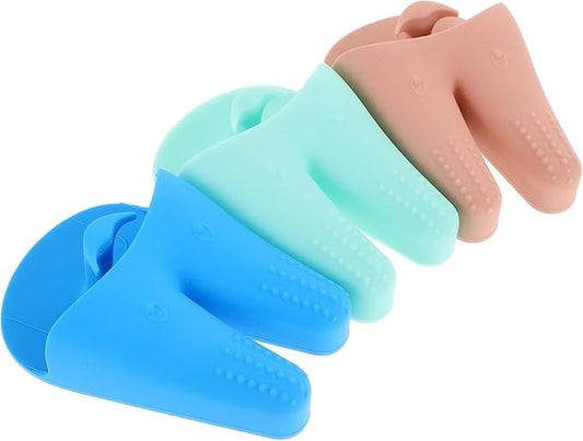 Silicone Facial Cleansing Brush 3pcs Mini Soft Face Scrubber for Women Exfoliating and Deep Pore Cleaning with Cute Rabbit Design Skin Care Tool for Daily Face Wash