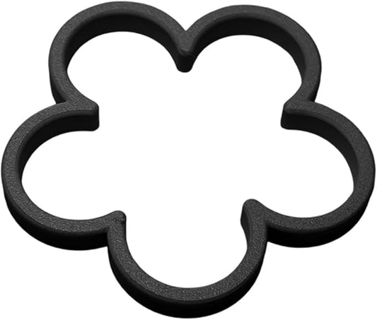 Fish Feeding Portals for Betta & Aquariums | Floating Food Rings & Breathing Windows (Multiple Colors) (Daisy - Black)