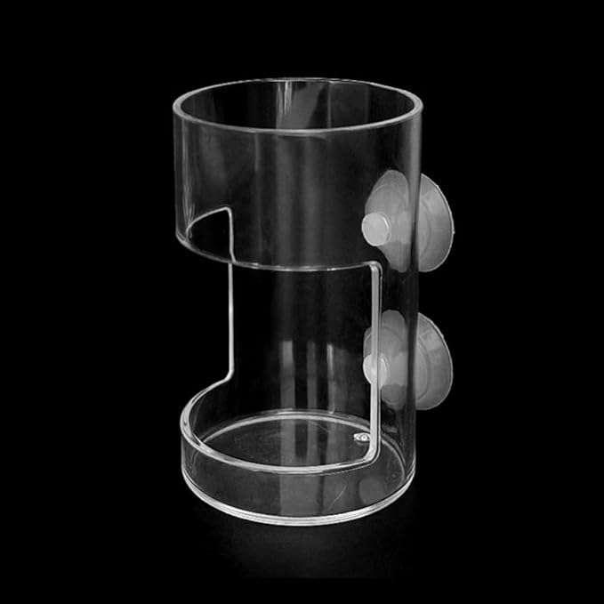 generic Suction Cup Fish Feeder, Aquarium Feeding Ring Fish Tank Station Floating Food Tray Feeder with Suction Cup Aquarium Accessory(Round), AM0XDM0L1YFUS