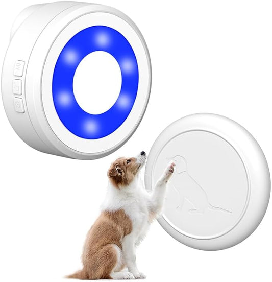 Scirove Wireless Dog Door Bell - Dog Bells to Go Outside for Potty Training, Dog Buttons for Communication, 58 Melodies & 4 Volume Pet Doorbell