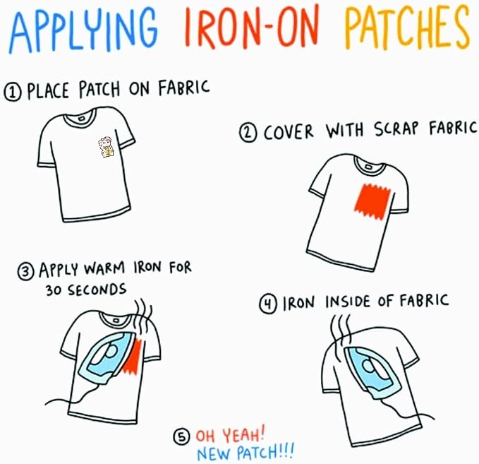 Cute Embroidered Dog Patches - 12pcs Iron On Patches for Clothes, Jackets, Backpacks - Sew On Patches - Perfect Iron On Patches for Kids - Trendy Jacket & Backpack Patches