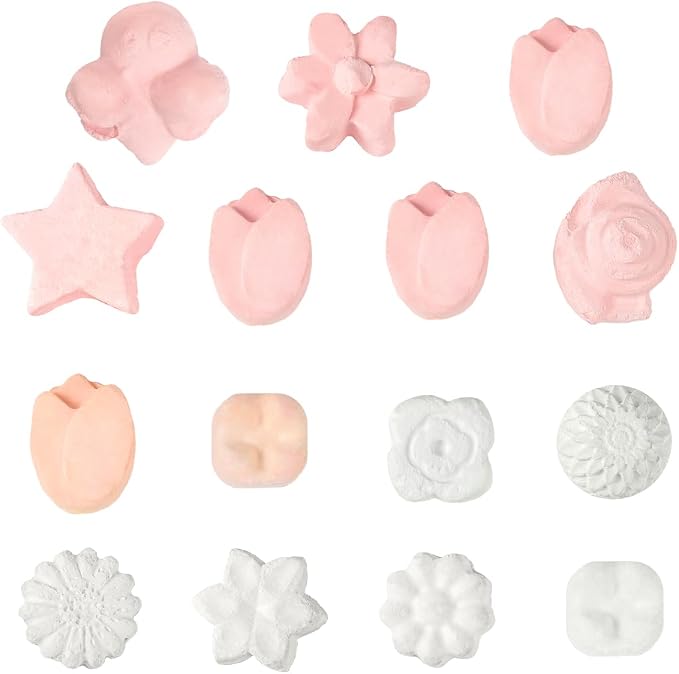 TEHAUX 15 Pcs Small Animal Chew Toys, Mineral Treats Chinchilla Rock Chew for Teeth Hamster Pumice Stone for Rats Guinea Pigs Rabbits Bunny Ferrets Squirrels Chinchilla Toys
