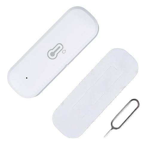 Generic Reptile Temperature and Humidity Sensor with APP Control for Real Time Monitoring | Accurate Hygrometer for Homes Offices and Warehouses | Connectivity (WiFi)