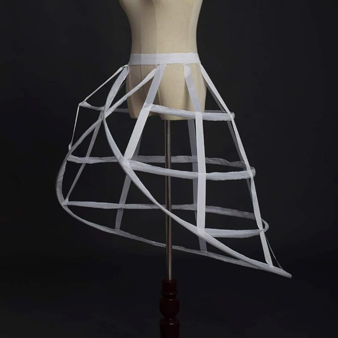 Pannier Petticoat Women Victorian Bustle Cages Hoop Skirt Cage Skirt for Women