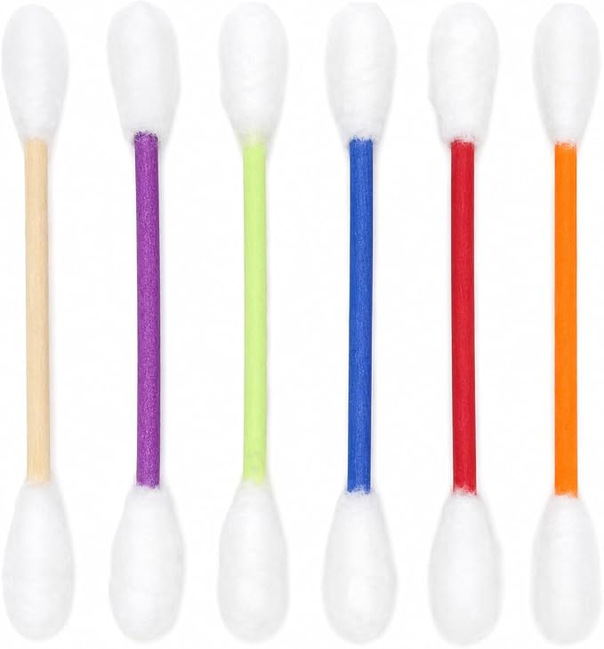 Cat Q Tip Toy with Catnip Cotton Swabs Qtip Cat Toy Pack Catnip Toys for Indoor Cats Giant Qtip Cat Toy Chew Sticks, Durable Felt Interactive