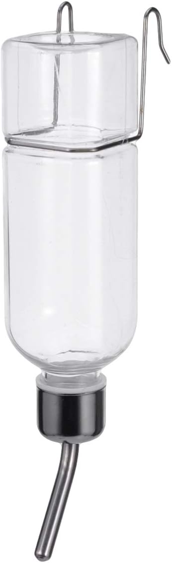 balacoo Hanging Automatic Water Dispenser for Small Animals Portable Pet Water Bottle Feeder for Rabbit Cat Bird Cage Travel Use L Size