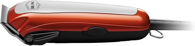 Andis Dr Pol Easy Clip Ultra Adjustable Blade Clipper Kit, Ultimate Grooming Tool for DIY Touch-Ups on Single-Coated Breeds with Thin to Medium Coats, Orange, 561116