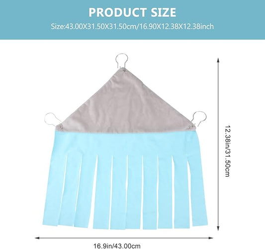 2pcs Pet Tent Hammock Soft Breathable Hidden House for Hideaway Provides Cozy Safe Space for Ferrets Guinea Pigs and Hamsters
