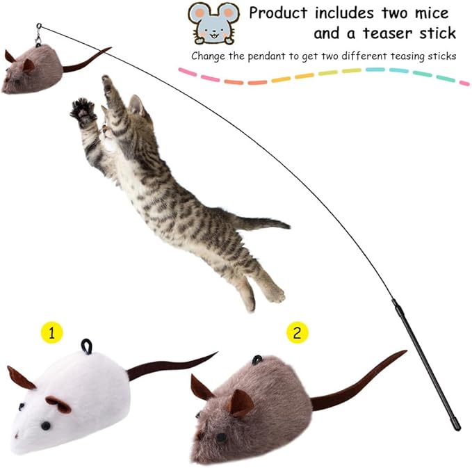 PAZ'S GIFT Cat Toys Plush Catnip Toys Cat Kick Toys Cleans Teeth Eliminates Bad Breath Adorable Kitten Teething Toys Indoor Interactive Companion Toys