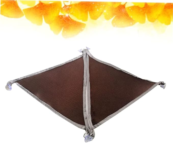 Abaodam 2pieces Mesh Pet Hammock Hanging Bed for Pets and Reptiles for Sleeping and Resting Lightweight and Easy to Store