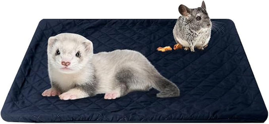 C-LIGHT Ferret Cage Liner, for Ferret Nation & Critter Nation Cage, 4-Layer Absorbent Pad with Ultrasonic Welding, Chinchilla Cage Accessories kit, Anti-Leak, Odor Control (Shelf Liner)