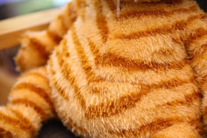 11.8 Inch Ugly Cat Plush Cute Cat Plush Toy-Deeply Loved by Kid Yellow Fat Cat, Lazy Yellow Fat Cat Plush Toy, Derived from Kid Favorite Cartoon animations