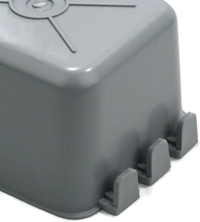 The ROP Shop 8-Pack - Gray Cage Cups for Feed & Water for Poultry, Ducks, Birds, Hamsters