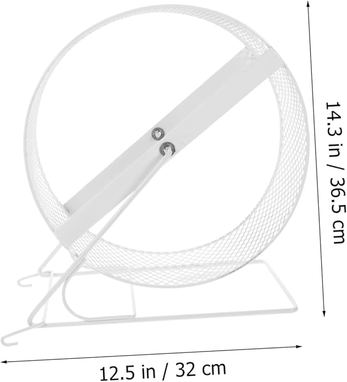 Silent Running Wheel for Hamster Squirrel Toy Iron Exercise Ball Rat Wheel Funny Pet Toy