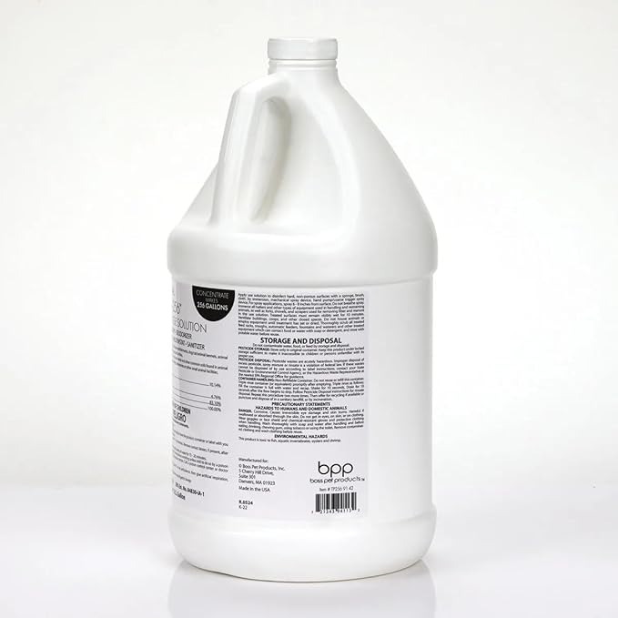 PUREPET 256 Kennel Cage and Surface Disinfectant The Original High Concentrate Vet Approved Cleanser (Lemon)