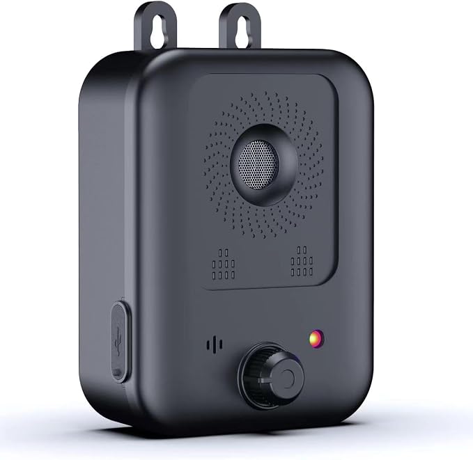 Ultrasonic Anti Barking Device for Dogs, 55ft Dog Barking Control Device with Dual Frequencies 3 Modes, Safe Anti Barking Device for Dogs Indoor Outdoor Humane Bark Control Device