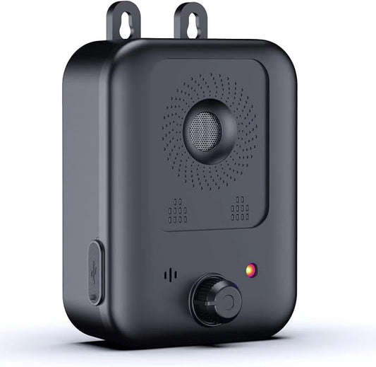 Ultrasonic Anti Barking Device for Dogs, 55ft Dog Barking Control Device with Dual Frequencies 3 Modes, Safe Anti Barking Device for Dogs Indoor Outdoor Humane Bark Control Device