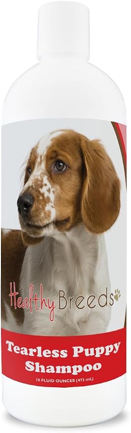 Healthy Breeds Welsh Springer Spaniel Tearless Puppy Dog Shampoo 16 oz