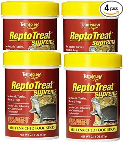 Tetra ReptoTreat Suprema Sticks 2.18 Ounce Each (4 Pack)