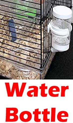 Acrylic Large 5-Level Lookout Tower with Long Crossover Tube Habitat Hamster Rodent Gerbils Mouse Mice Small Animal Cage Deep Acrylic Clear Base with Full Set of Accessories