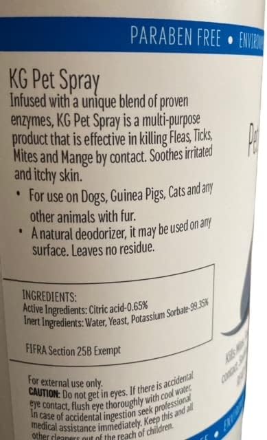 KG Pet Spray - 32oz Ready to Use Spray