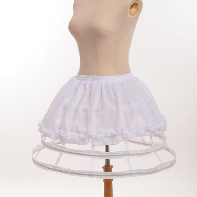 Pannier Petticoat Women Victorian Bustle Cages Hoop Skirt Cage Skirt for Women