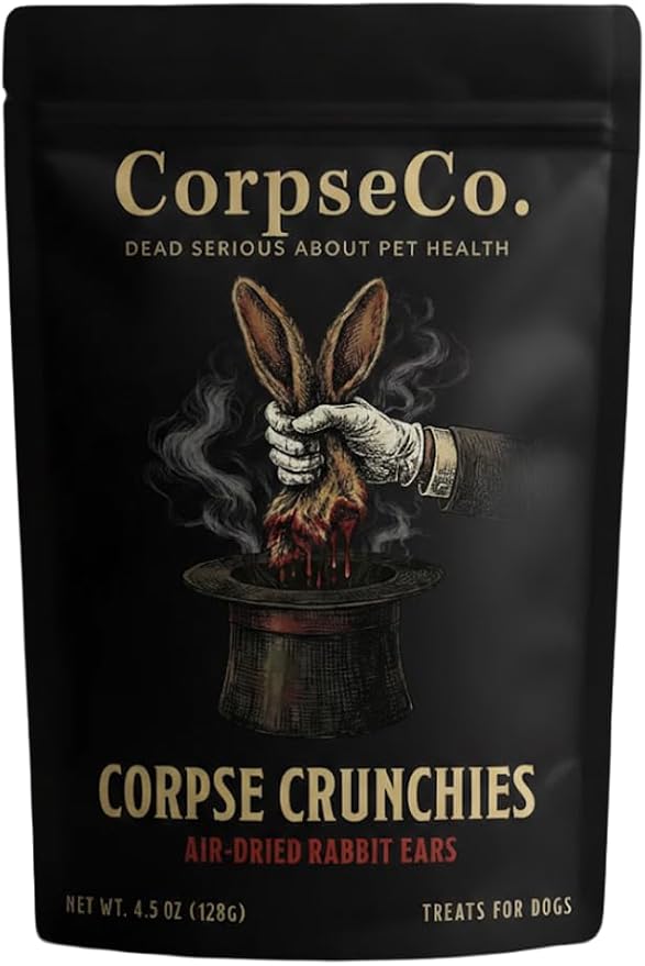 Air-Dried Dog Treats | Rabbit Ears | Single Ingredient, High Protein, Digestion Health, Premium Crunchy Snack | 100% Natural. 0% Alive. (4.5 oz)