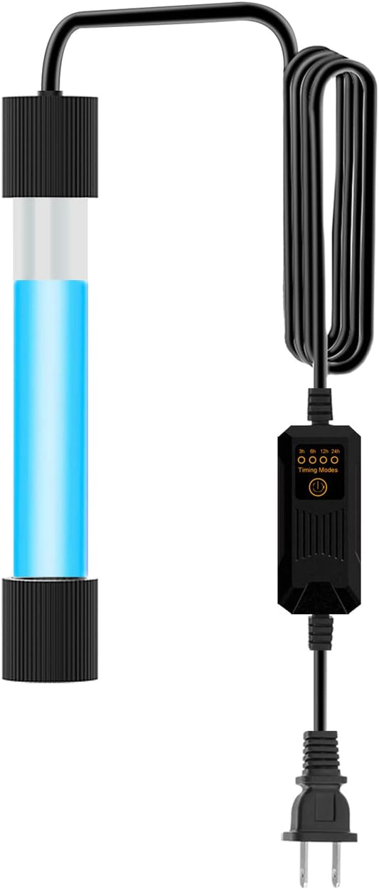 Replacement Light Bulb for Aquarium Filter, Fish Tank Filter Replacement Parts, Including 1 x 7W Light Bulb, for KV-188/KV-288