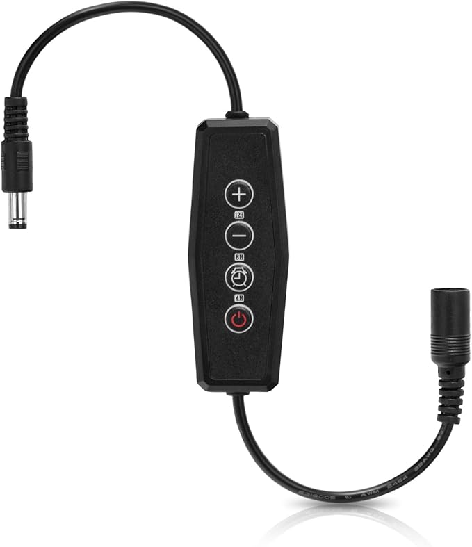 DaToo Aquarium Light Timer&Dimmer Fish Tank Light Controller with Adjustable Brightness Single Channel LED Light Timer 4/8/12h Dimmer Lights Switch for 5-24V DC LED Lights