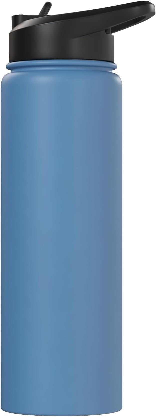 Red-brested moustached parakeet watercolor parrot portrait Stainless Steel Insulated Water Bottle