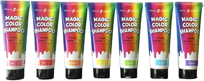 Crazy Liberty Magic Color Shampoo (Rainbow Set)