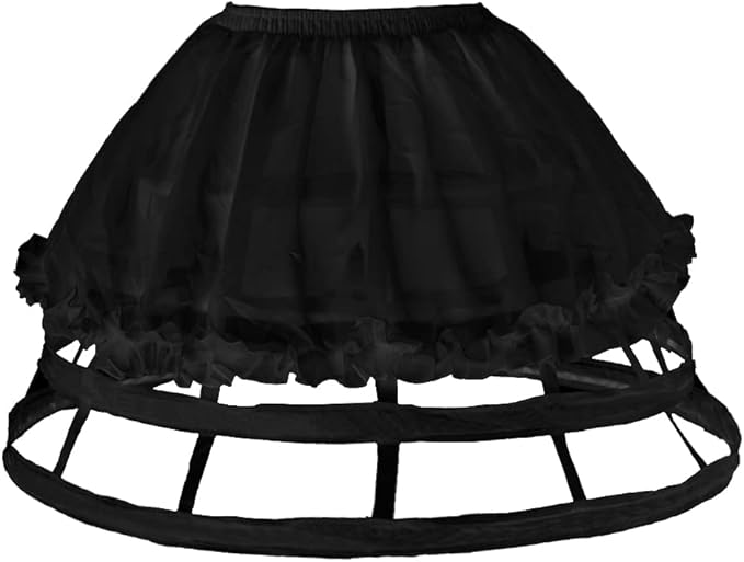 Pannier Petticoat Women Victorian Bustle Cages Hoop Skirt Cage Skirt for Women