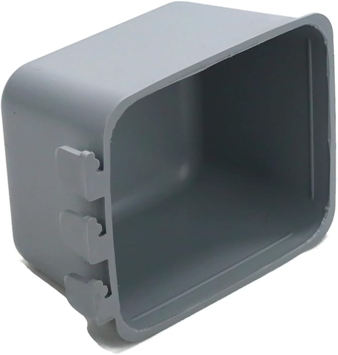 The ROP Shop 8-Pack - Gray Cage Cups for Feed & Water for Poultry, Ducks, Birds, Hamsters