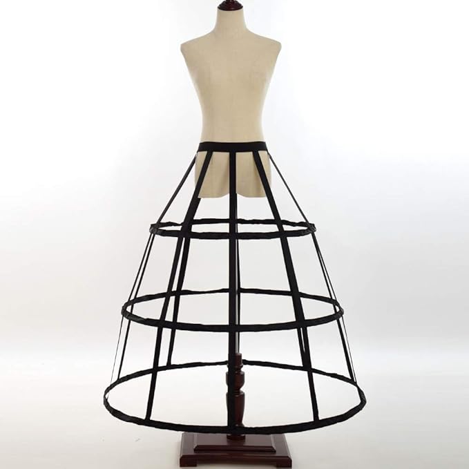 Pannier Petticoat Women Victorian Bustle Cages Hoop Skirt Cage Skirt for Women