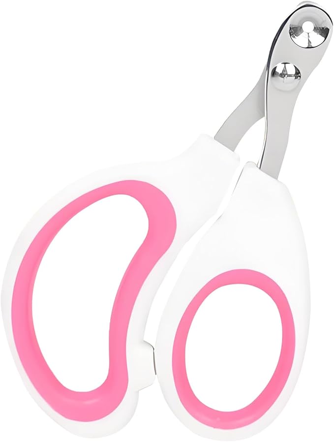 Stainless Steel pet Nail Clippers in Rose red, 1 piece per Sale