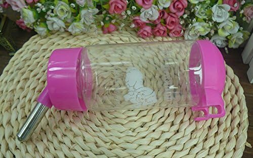 S-Lifeeling Hanging Automatic Pet Water Feeders in Hand No-Drip Small Pet Bottle 500ml, 16.9 Oz Automatically Feeding Water