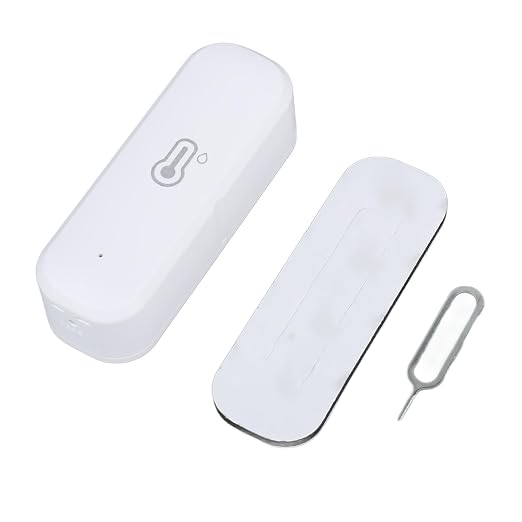 Generic Reptile Temperature and Humidity Sensor with APP Control for Real Time Monitoring | Accurate Hygrometer for Homes Offices and Warehouses | Connectivity (for ZigBee)