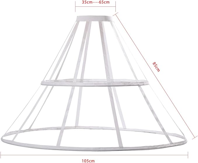 Pannier Petticoat Women Victorian Bustle Cages Hoop Skirt Cage Skirt for Women