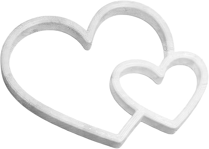 Fish Feeding Portals for Betta & Aquariums | Floating Food Rings & Breathing Windows (Multiple Shapes & Colors) (Heart - Clear)