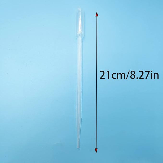 10 Pieces Brine Shrimp Feeder Tube 5ml Aquarium Test Dropper Coral Feed for Fish Fry,Jellyfish Small Aquatic