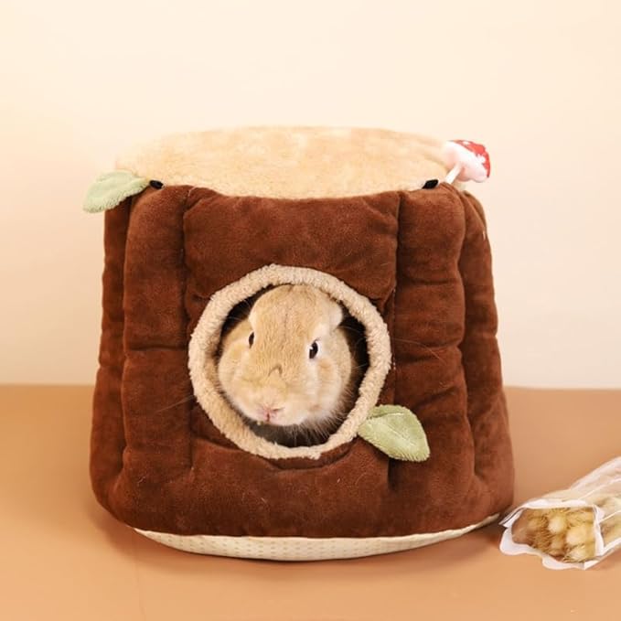Parrot Hammock Happy Hut, Cozy Hanging Tent for Ferrets & Guinea Pigs(S)
