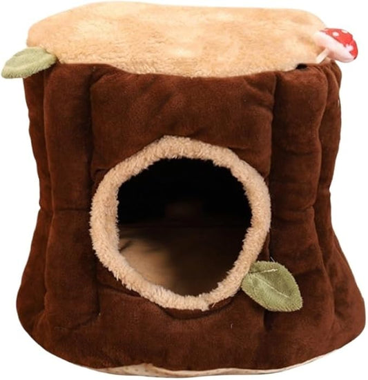 Parrot Hammock Happy Hut, Cozy Hanging Tent for Ferrets & Guinea Pigs(M)