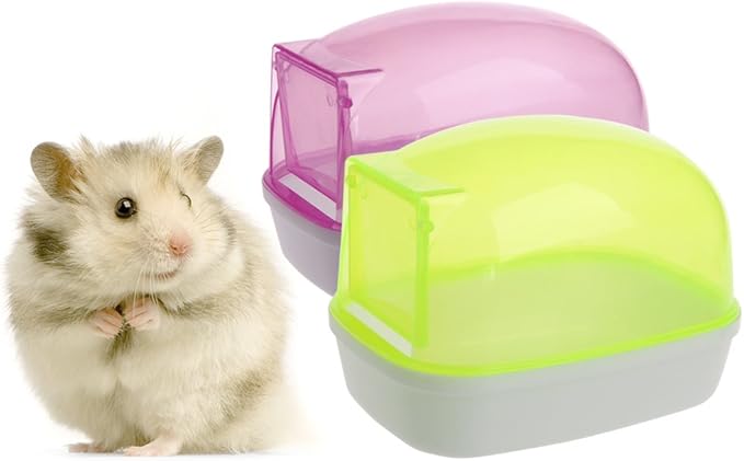 Hamsters Small Animal Sand Bath Room Bath Bathroom Toilet Random Color Small Animal Hedgehogs Toilet