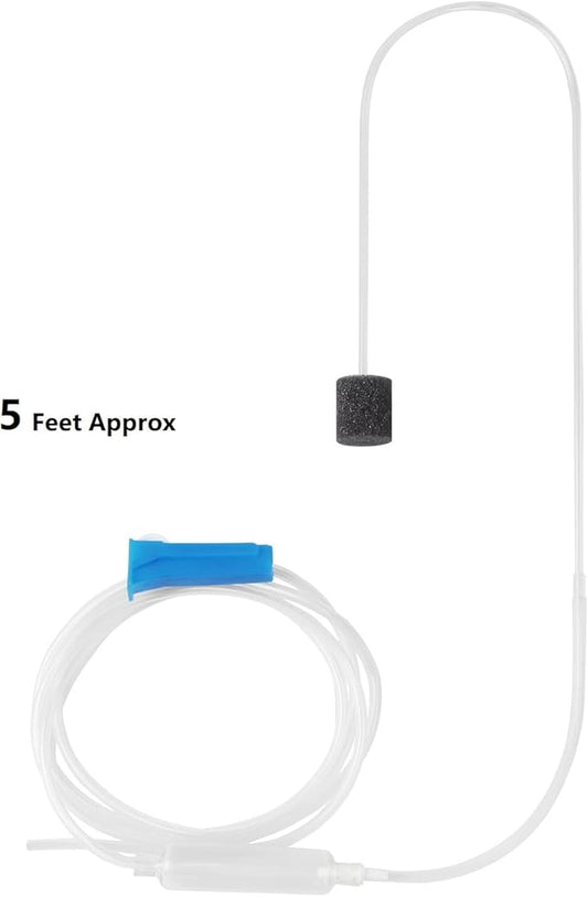 IOAOI Drip Acclimation Kit for Saltwater and Freshwater Aquariums, Fish Tanks